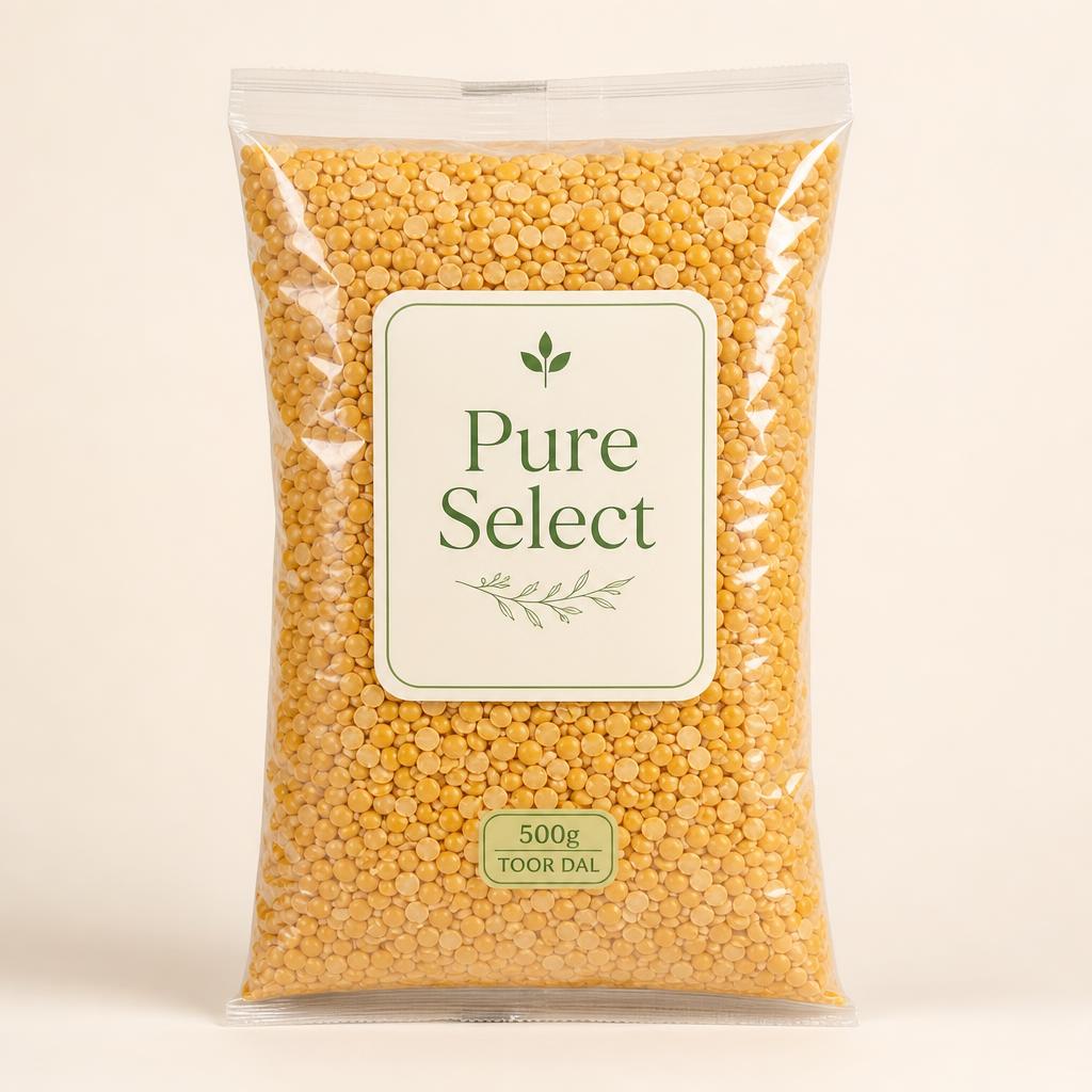 Pure Select Toor Dal 500g pack